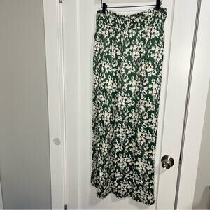 Hutch Anthropologie Wide Leg Floral Pants